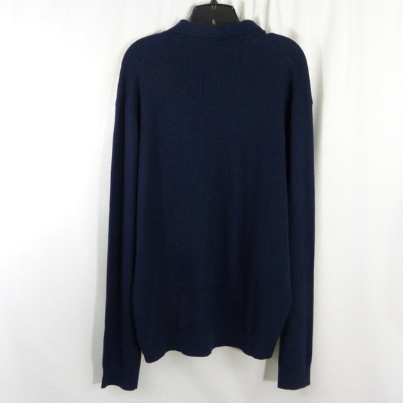 Ted Baker Pullover 243470 MMK Batha Navy Collar Sweater - Picture 6 of 10